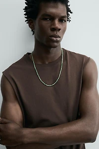 STONE BEAD NECKLACE