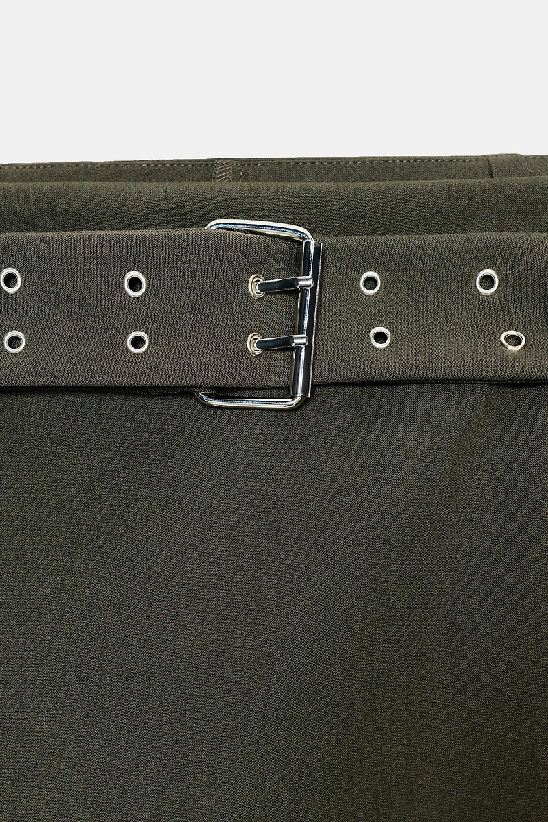 JUPE-PANTALON AVEC CEINTURE