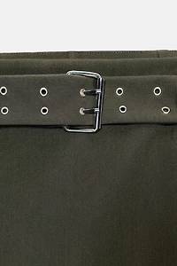 JUPE-PANTALON AVEC CEINTURE
