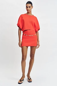 MINI KNIT SKIRT