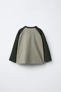 TWO-PACK OF RAGLAN SLEEVE LOGO T-SHIRTS