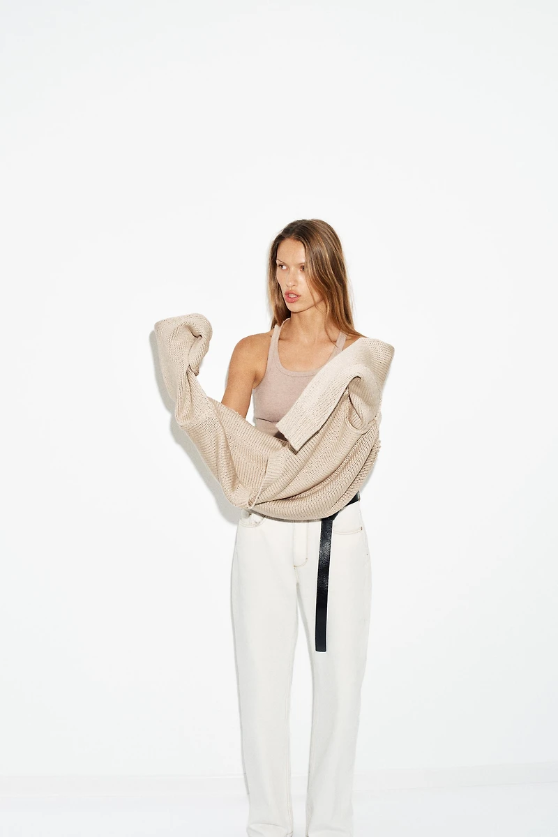 PULL EN GROSSE MAILLE