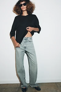 RUSTIC THREE-QUARTER SLEEVE T-SHIRT