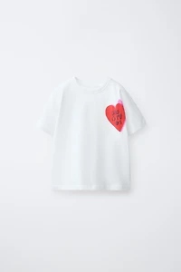 DAD EMBOSSED PRINT T-SHIRT