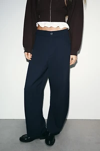 PINSTRIPE BALLOON PANTS