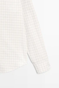 100% Cotton Regular Fit Check Shirt
