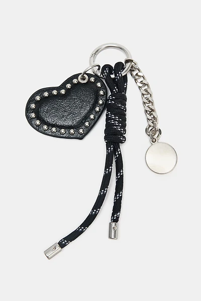 STUDDED HEART CHARM