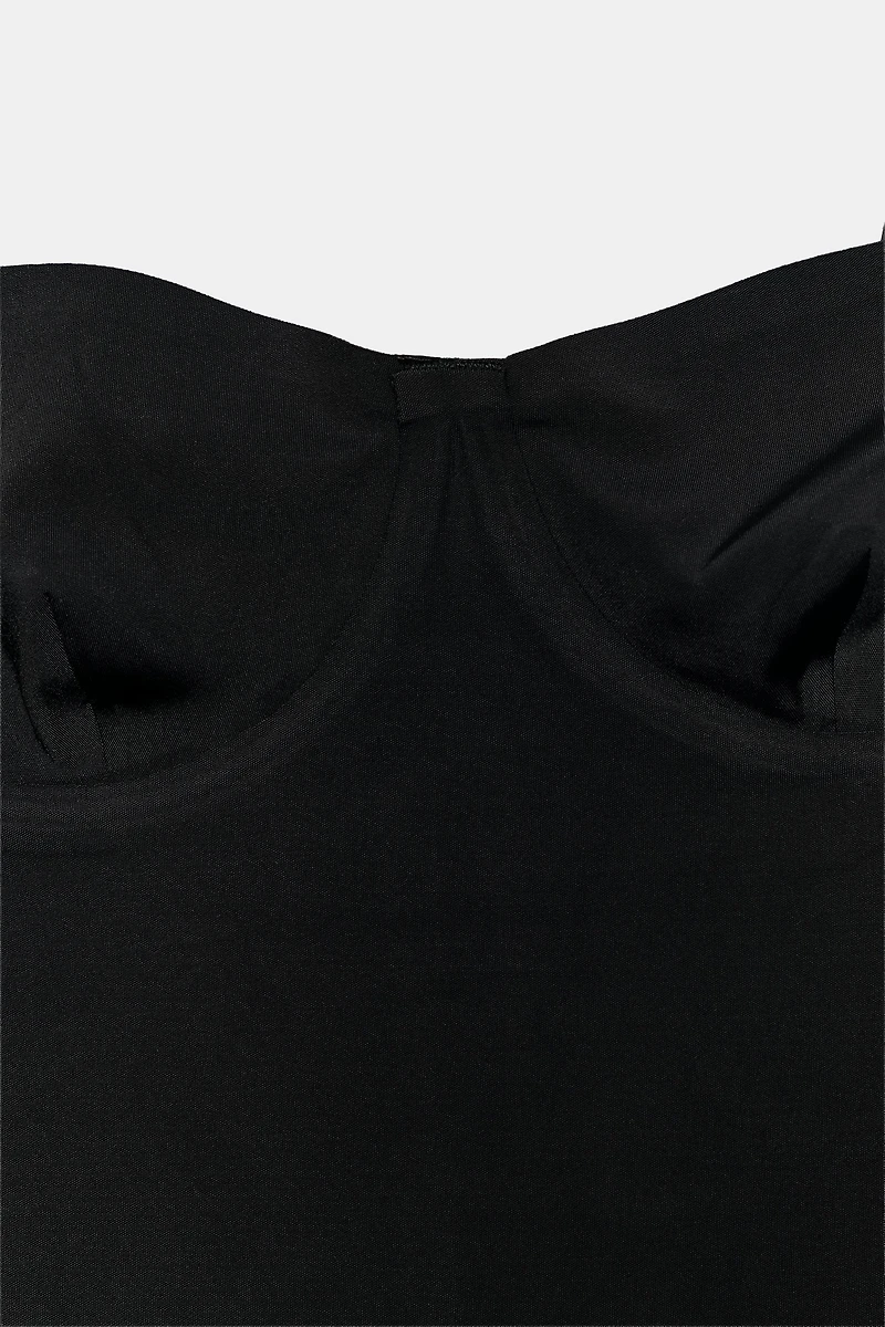 POLYAMIDE MIDI DRESS
