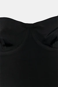 POLYAMIDE MIDI DRESS