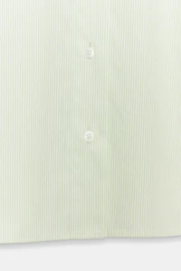 OVERSIZED STRIPED POPLIN SHIRT