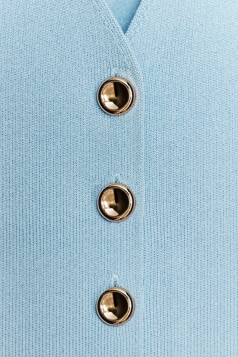 SMOOTH KNIT VEST TOP
