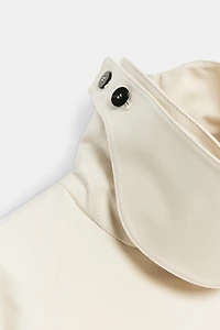 ZW COLLECTION SHORT TRENCH COAT