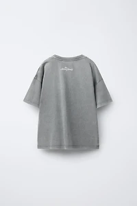 ROLLING STONES © WASHED EFFECT T-SHIRT