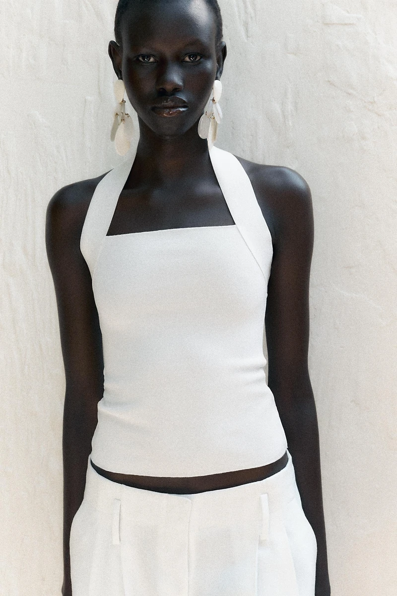 TOP HALTER STRETCH