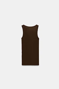 COTTON SLEEVELESS TOP