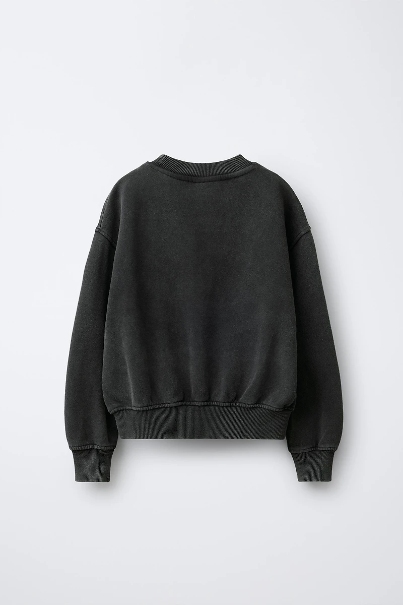 WEDNESDAY © WASHED EFFECT SWEATSHIRT