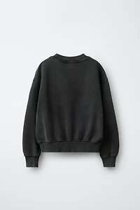 WEDNESDAY © WASHED EFFECT SWEATSHIRT