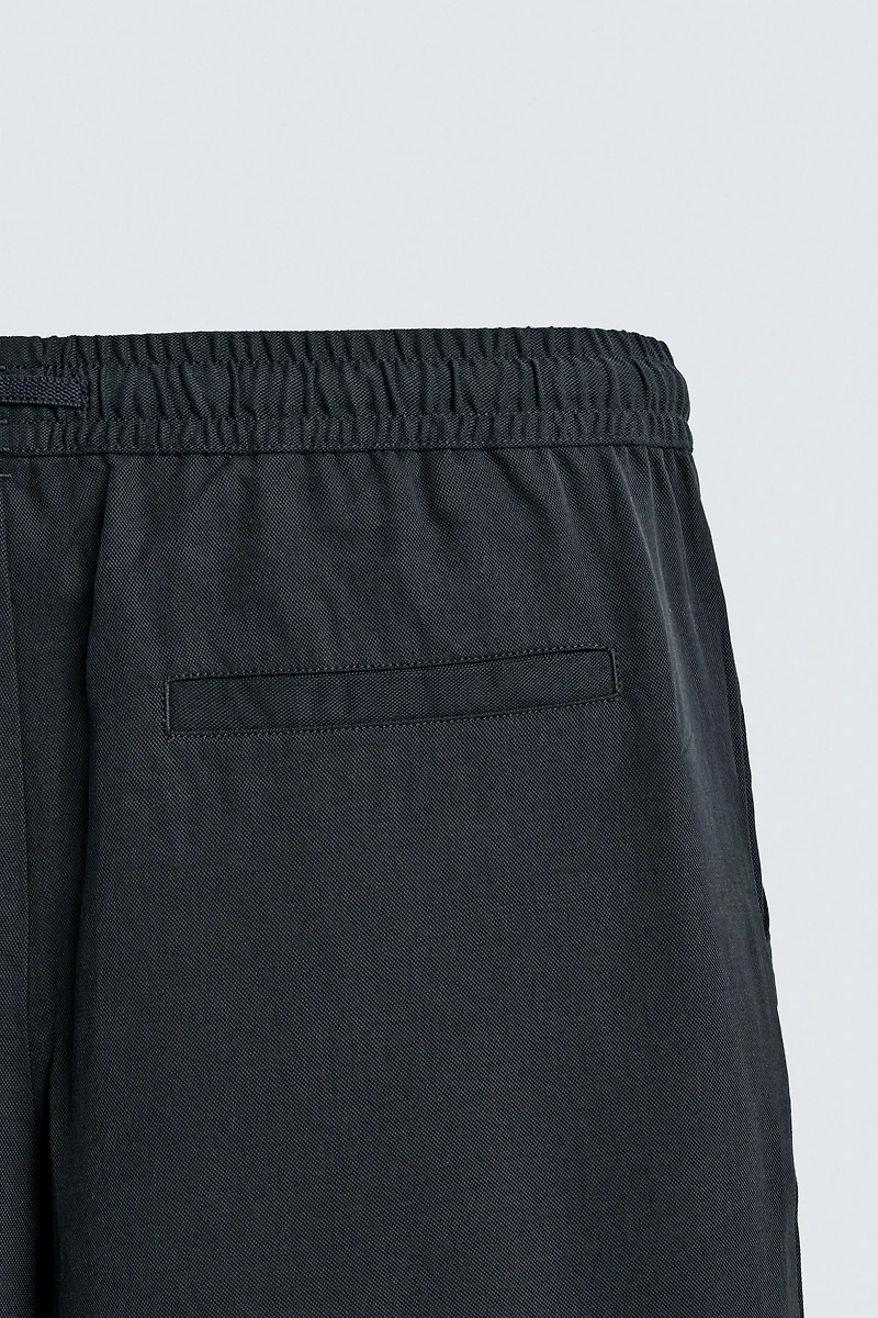 100% LYOCELL REGULAR FIT PANTS