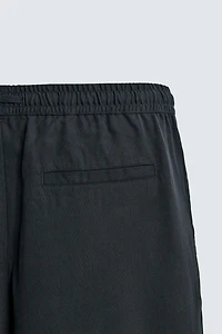 100% LYOCELL REGULAR FIT PANTS