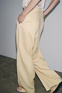 ZW COLLECTION WIDE LEG PLEATED PANTS