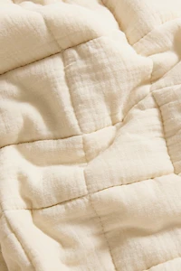 CHILDREN'S SQUARE MUSLIN QUILT