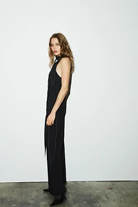 STITCHED KNOT TOP