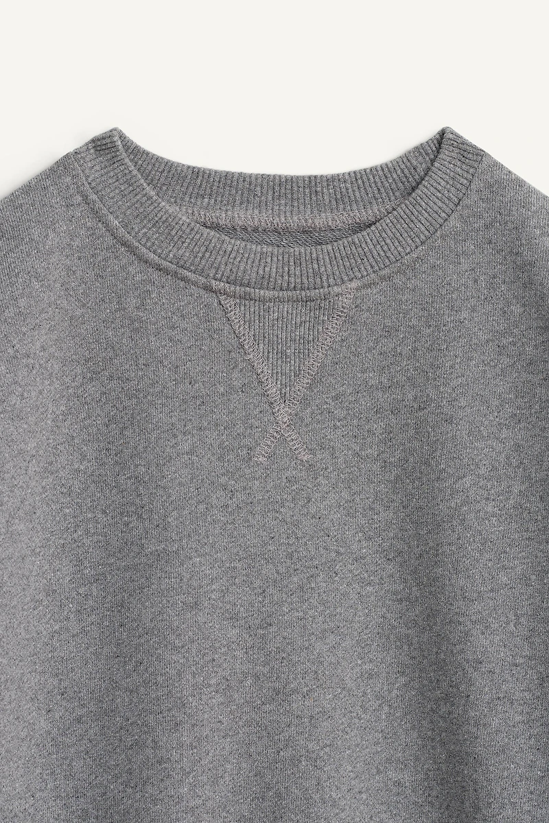 PLAIN EMBROIDERED FOX SWEATSHIRT LIMITED EDITION