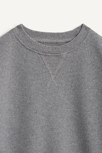 PLAIN EMBROIDERED FOX SWEATSHIRT LIMITED EDITION