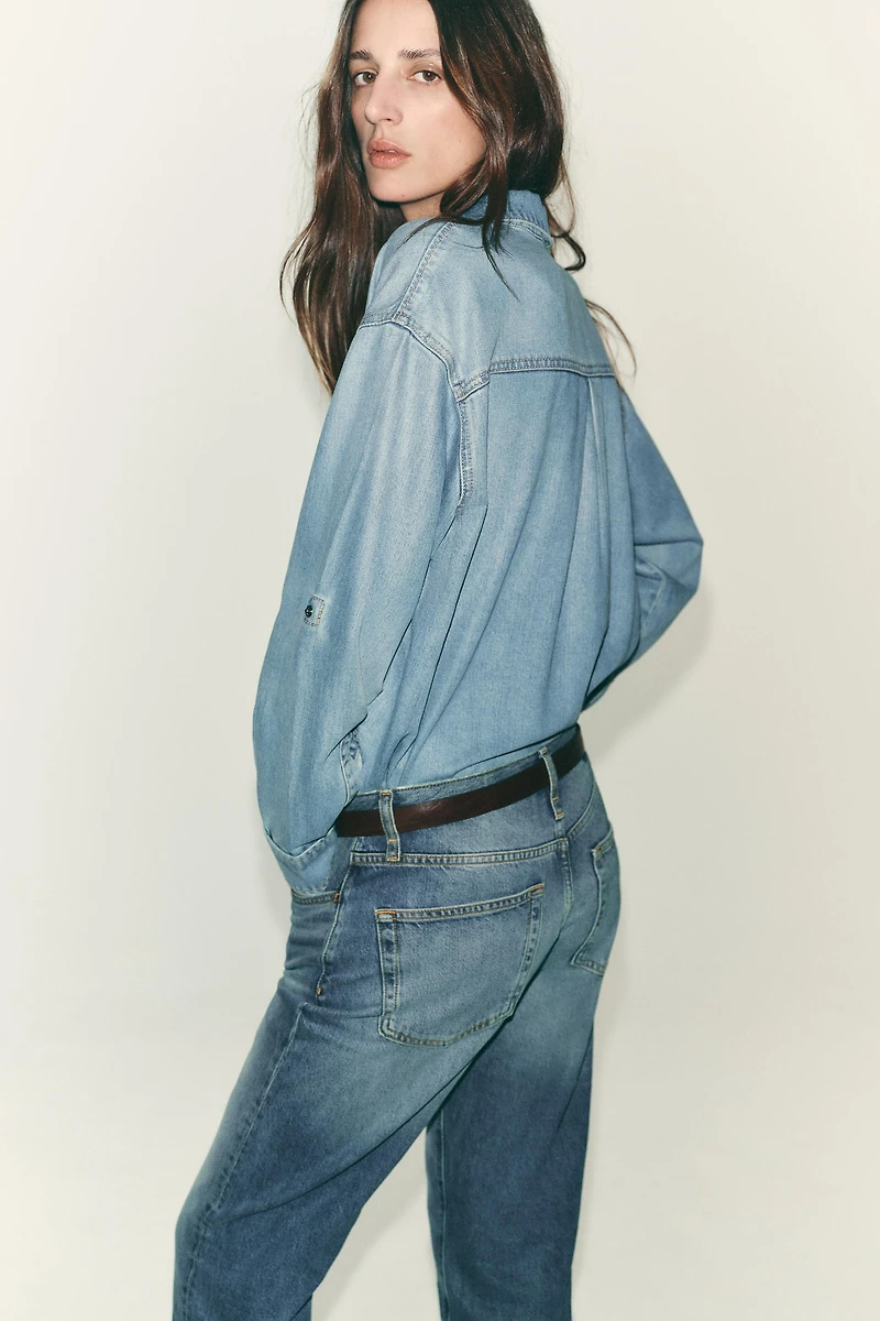 CHEMISE EN JEAN OVERSIZE