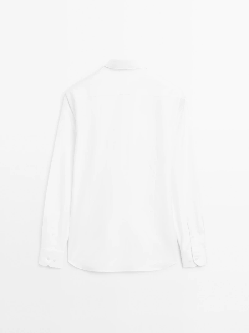 Chemise slim 100 % coton