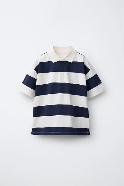 POLO À RAYURES