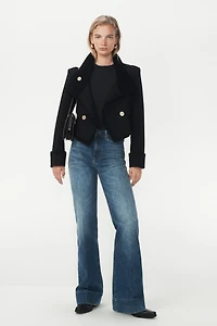 CROPPED BUTTON-UP JACKET - THE ITEM ZARA WOMAN