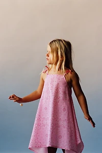 PRINTED ASYMMETRIC DRESS