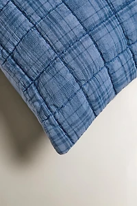 HOUSSE COUSSIN ENFANT RÉVERSIBLE CARREAUX