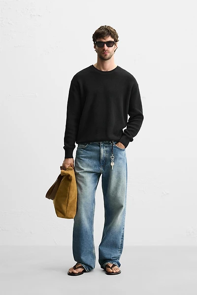 PURL KNIT SWEATER