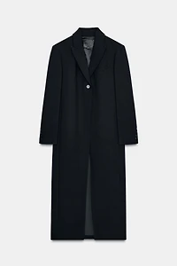 MANTEAU CINTRÉ À BOUTON ZW COLLECTION