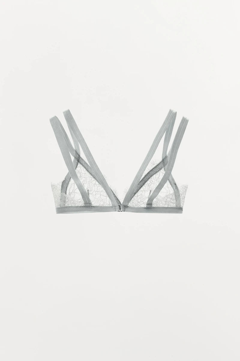 COMBINATION LACE BRALETTE