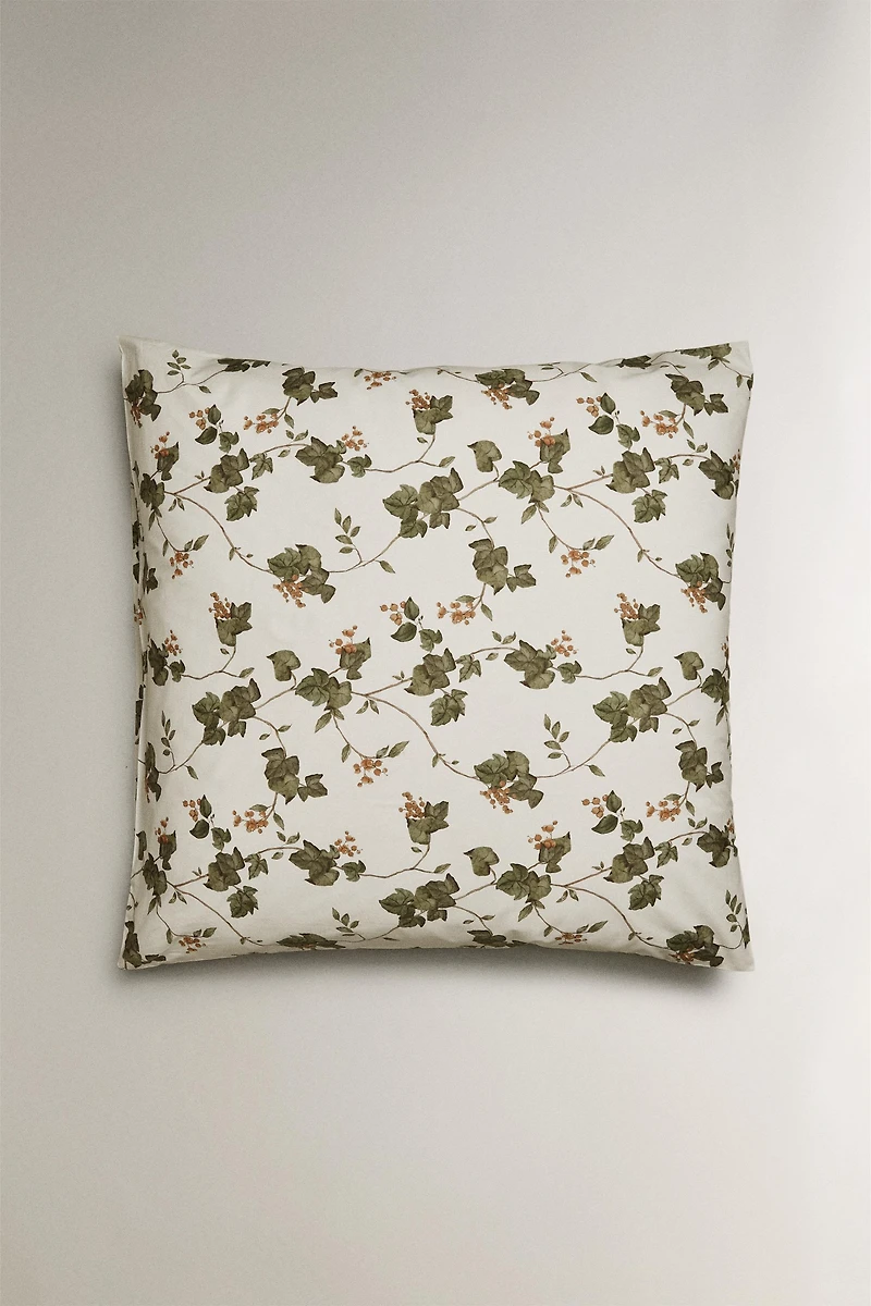 TAIE D’OREILLER IMPRIMÉ FEUILLES