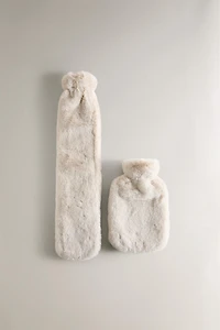 FAUX FUR HOT WATER BOTTLE