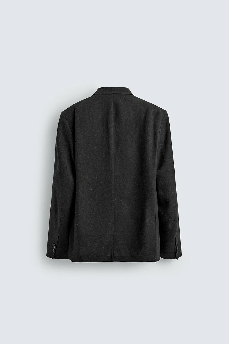 VISCOSE - HEMP SUIT JACKET