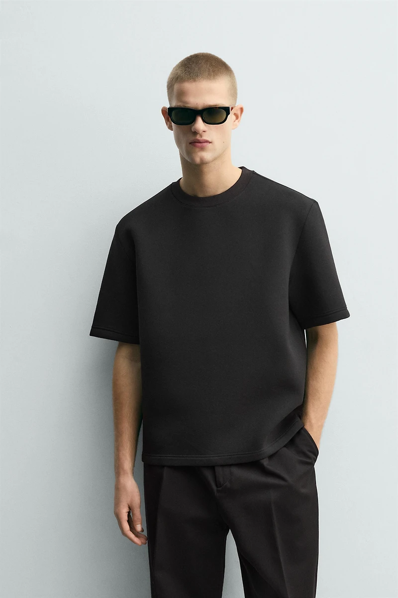 RELAXED FIT TECHNICAL SWEATSHIRT