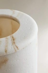 POUBELLE SALLE DE BAIN EFFET MARBRE