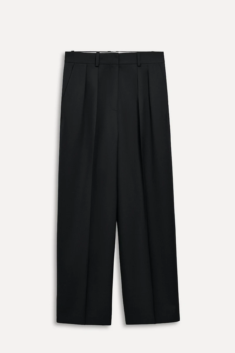 WOOL BLEND PANTS WITH DARTS 50TH ANNIVERSARY