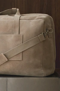 SAC DE VOYAGE CROÛTE DE CUIR