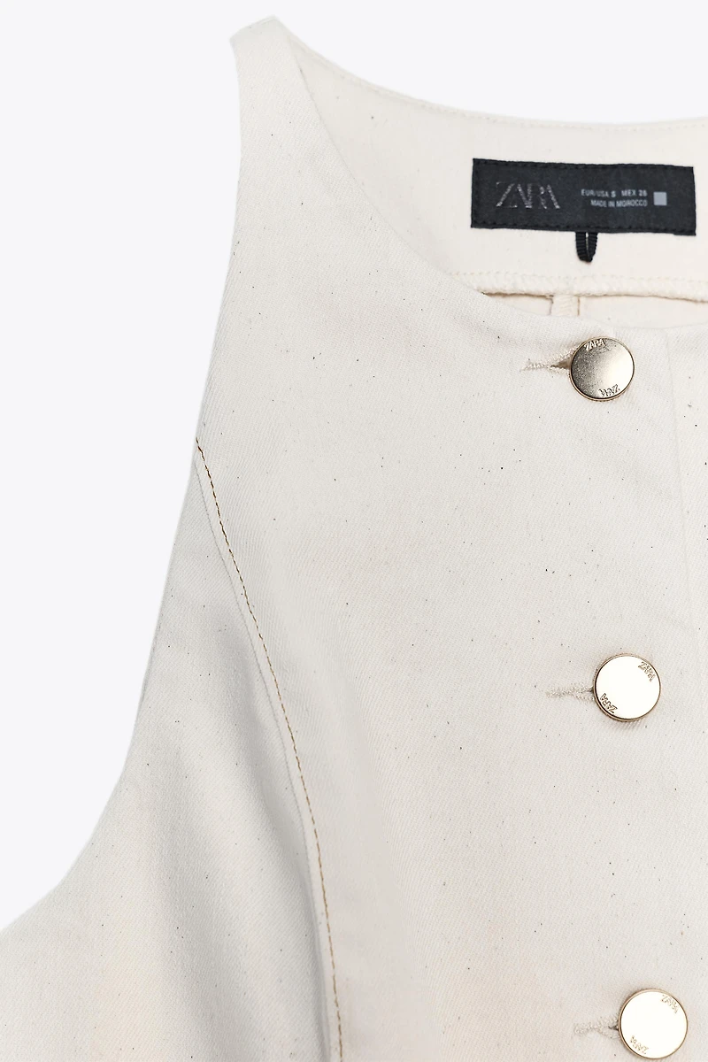 Z1975 SHORT DENIM VEST