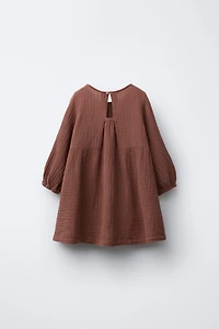 COTTON GAUZE DRESS