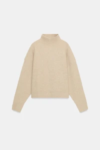 SOFT KNIT HIGH NECK JUMPER