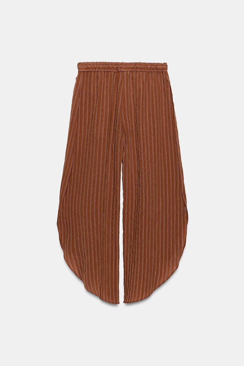 ZW COLLECTION SIDE VENT TROUSERS