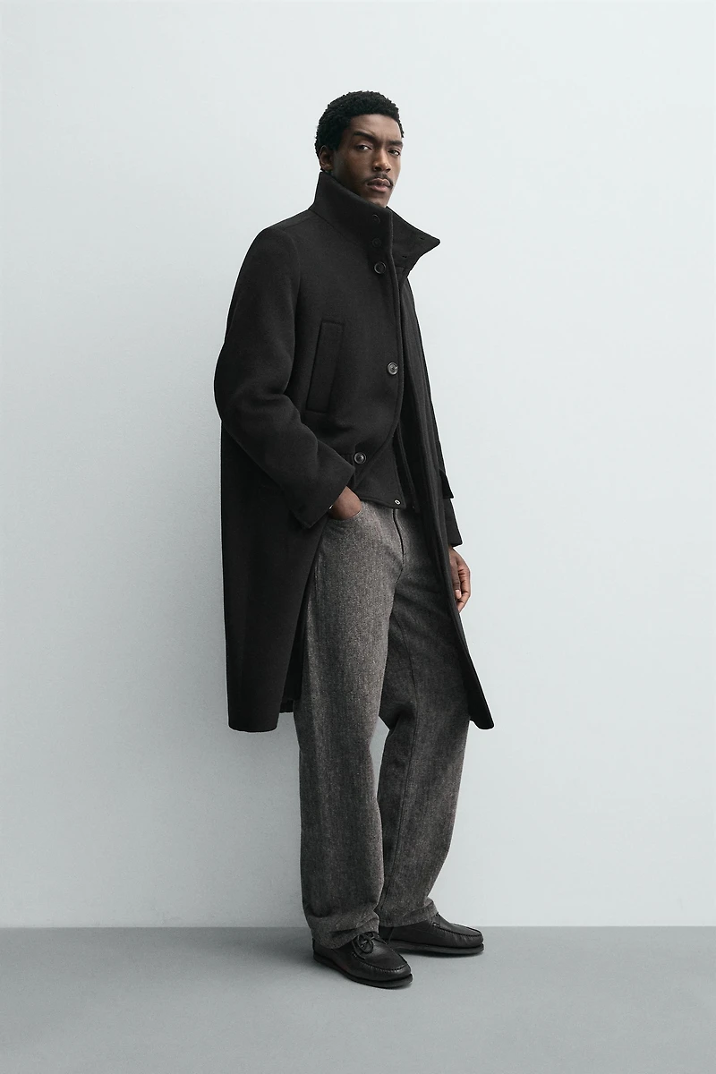 LONG WOOL COAT