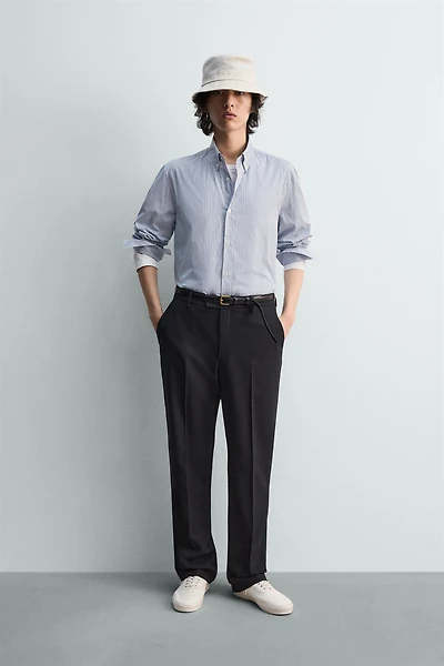 CHEMISE RELAXED FIT À RAYURES